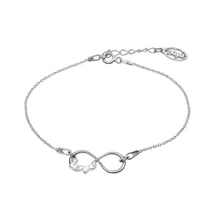 Bransoletka infinity&love