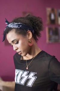 Kolczyki koła VINYLOVE